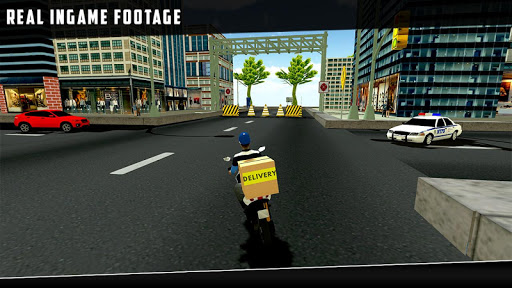 City Courier Delivery Rider Screen 3