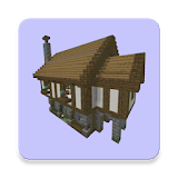Step by step houses:Minecraft icon