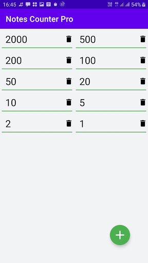 Notes Counter Pro Screen 3