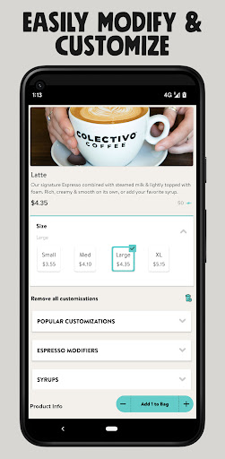Colectivo Coffee Screen 2
