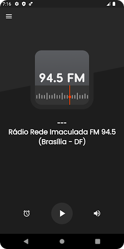 Android application Rádio Rede Imaculada FM 94.5 screenshort