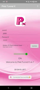 UDP Pinki Tunnel X-Unlimited