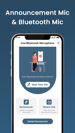 Live Bluetooth Microphone Mic