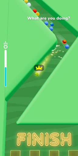 Android application Fun Ball Race screenshort