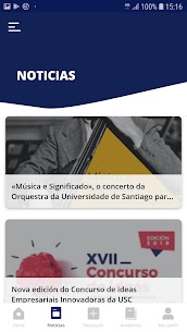 App oficial da Universidade de Santiago (USC) 4