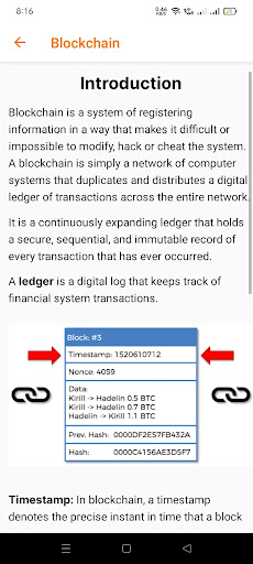 Blockchain Screen 2