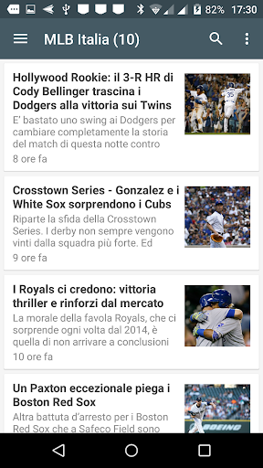 Baseball Notizie ITA Screen 2
