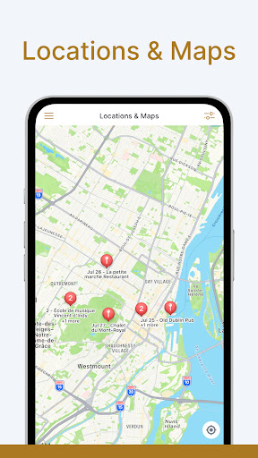 Android application IHS 55 Montreal screenshort