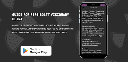 Android application Fire Boltt Ultra Guide screenshort