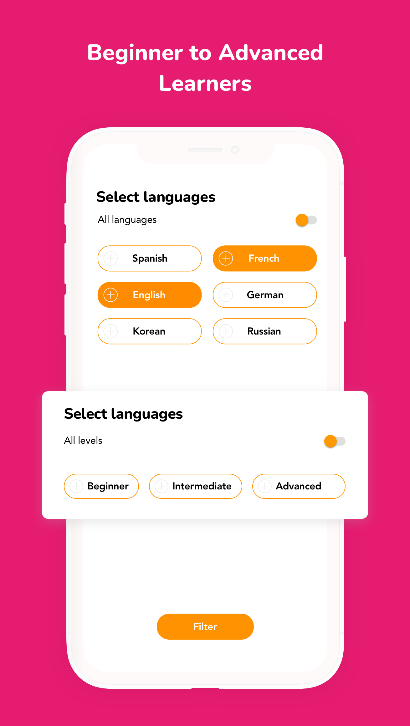 Beelinguapp: Learn Languages 