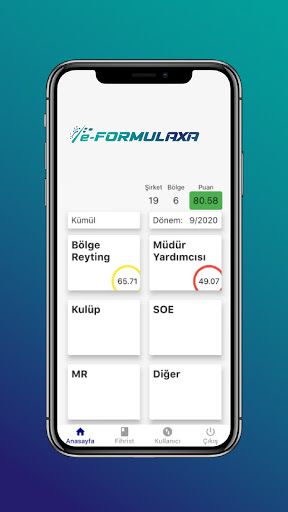Android application E-FormulAXA screenshort