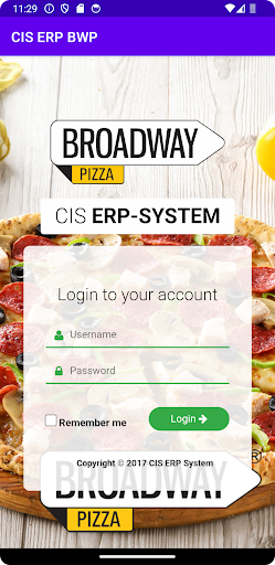 CIS ERP BWP Screen 3