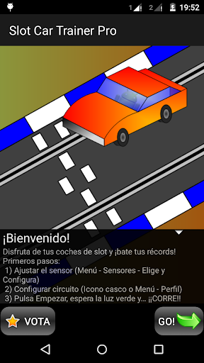 Vista previa de la aplicación