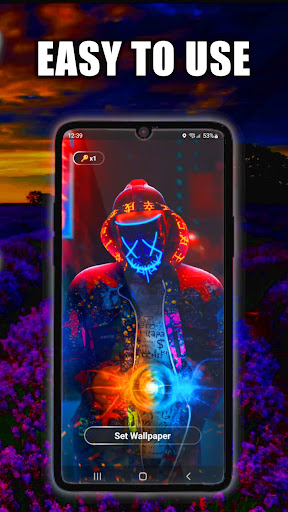 Lavender Live Wallpaper Screen 3