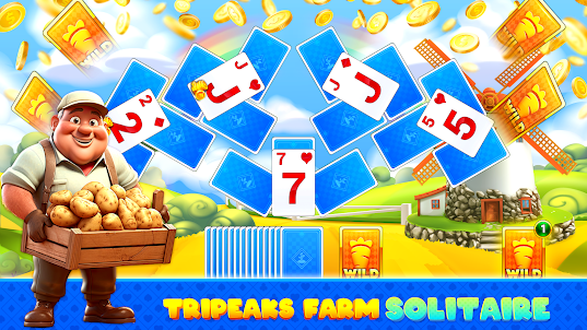 Tripeaks Farm : Solitaire Game