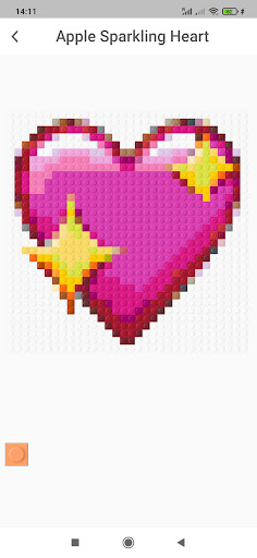 Pixel Art - Color by Number Screen 3