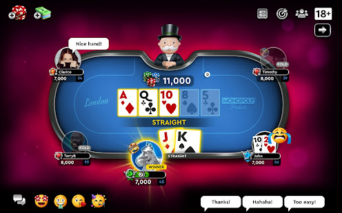 MONOPOLY Poker - The Official Texas Holdem Online 1.2.9 APK screenshots 11