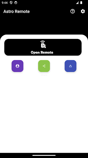 Android application Remote for Astro PVR screenshort