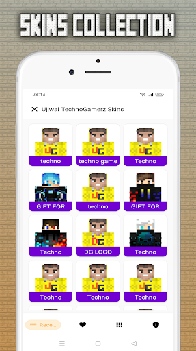 Ujjwal Techno Gamerz Skins Screen 3