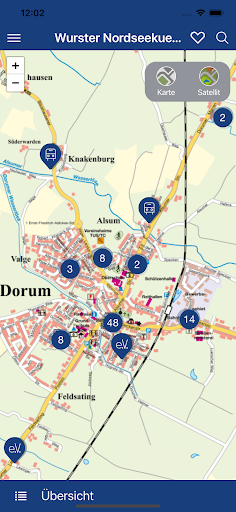 Wurster Nordseeküste • app|ONE Screen 3