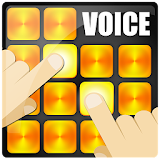 Dj voice mc sound pad icon