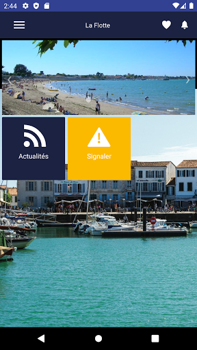 Android application La Flotte - Ile de Ré screenshort