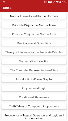 Discrete Mathematics Screen 3