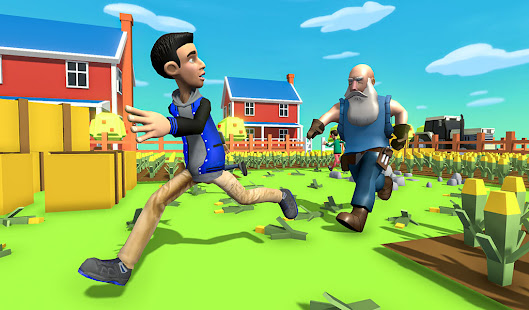Hello Angry Farmer Neighbor - Rat a Tat Game screenshots 1