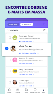 Yahoo Mail – e-mail organizado