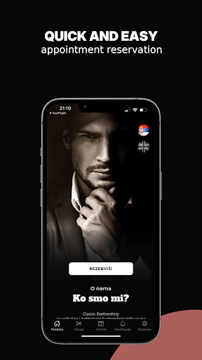 Android application Classic Barbershop screenshort