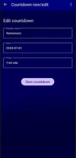 My Countdown screenshot 4