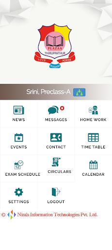 Android application Plazaa Matriculation School screenshort