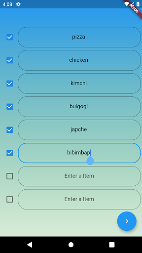 Android application Simple Roulette screenshort