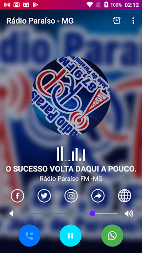 Android application Rádio Paraíso FM 87,9 screenshort
