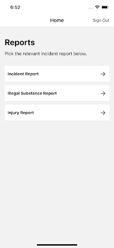 Randeor School Reporting Screen 2