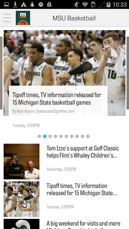MLive.com: MSU Basketball News - 4.4.3 - (Android)