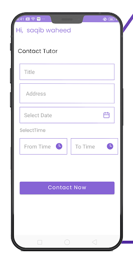 UstaadPlus - Finding Teachers Screen 3