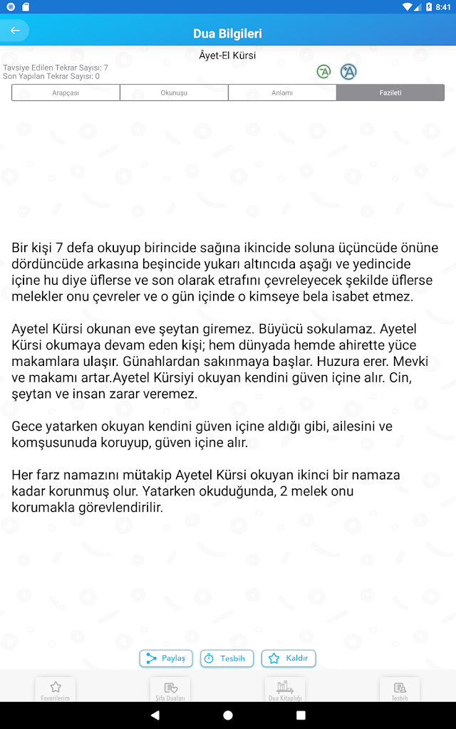 DuApp - Şifalı Dualar Screenshot 17 DuApp - Şifalı Dualar Screenshot 17