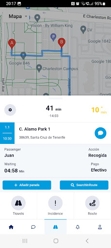 Android application ten+tad Conductor screenshort