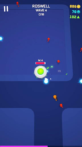 Android application UFO Invasion! screenshort