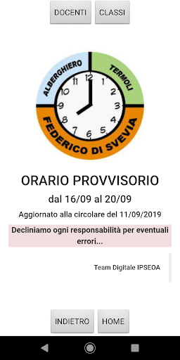 IPSEOA Orario Termoli