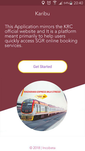Madaraka Express - Online Book Screenshot