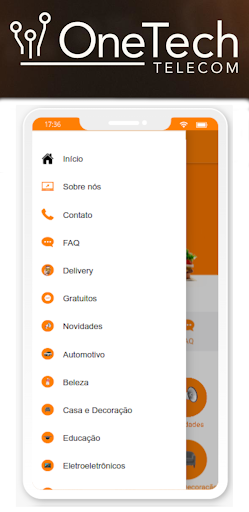 Android application Clube de Vantagens OneTech screenshort