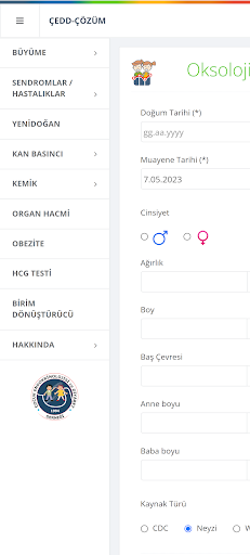 Child Metrics Screen 2