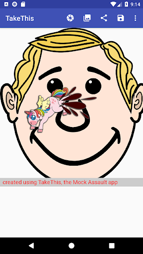 Android application TakeThis screenshort