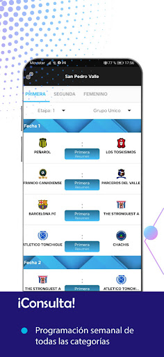 Liga San Pedro De El Valle Screen 3