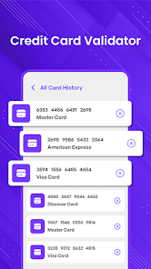 Imágen 6 Credit and Debit Card Checker android