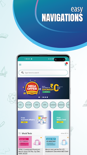 Android application SHOMISH-Govt. Job Exam Prep screenshort