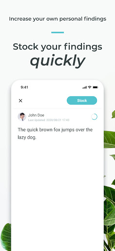 Stockr - Keep track of your fi Screen 2