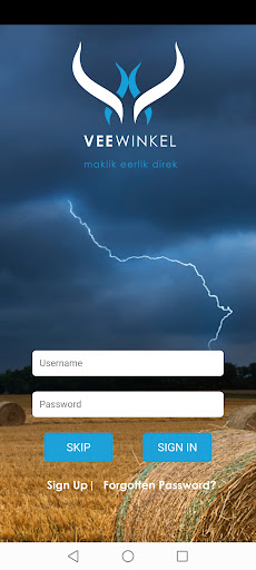 Android application Veewinkel screenshort